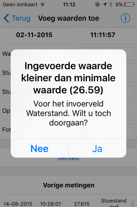 3 Overige functies 3.1 Minimum en maximum waarde voor numerieke invoervelden Voor numerieke velden kunnen minimale en maximale waarden worden opgegeven.