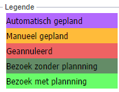 Klantnaam Postcode van de klant Tussen de haakjes de firmacode en het potentieel: Firmacode: K = klant, P = prospect, Potentieel: 1= +10 FTE, 2= 4-10 FTE, 3= 1-4 FTE,.