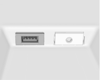 Infotainmentsysteem 151 Een MP3-speler, USB-opslagstation of een ipod kan worden aangesloten op de USB-poort.