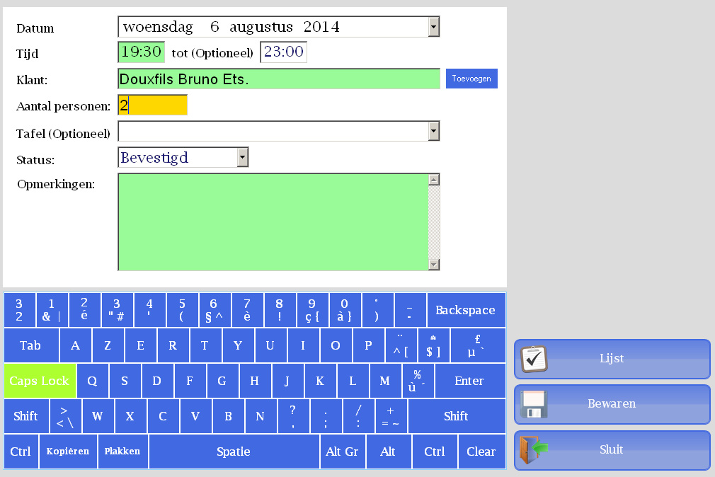 SR.NET - Gegevens beheren in de SR.NET Software 2.