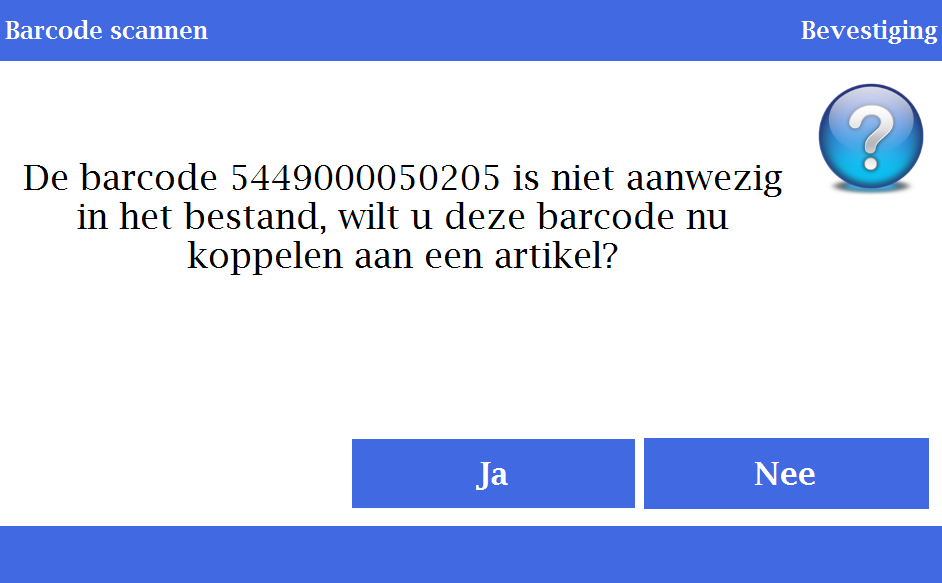 SR.NET - BESTELPROCEDURE 2.2 ARTIKEL SELECTEREN Het selecteren van een artikel kan op de volgende wijze gebeuren: - Via het inscannen van een barcode. - Via ingave van een plucode (artikelnummer).