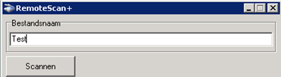 Gebruik RemoteScan + om direct naar de G:\ schijf te scannen Om RemoteScan + te gebruik om direct naar uw G:\