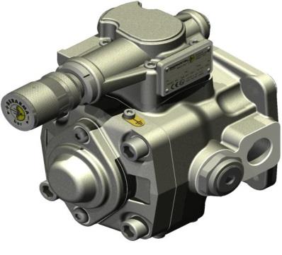 Marzocchi High pressure gear pumps hoge druk tandwielpompen Tandwielpompen en motoren, volgens Italiaanse, Duitse en SAE norm Debieten van