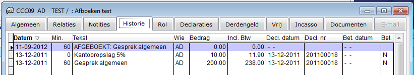 Relatiekaart tabblad Diversen In bepaalde situaties kwam het voor dat er op het tabblad Diversen van de Relatiekaart de vrije velden gevuld waren met de waarde.f., dit is verholpen.