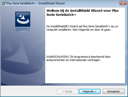 Bij de installatie wordt vooraf gecontroleerd of het.net Framework van Microsoft is geïnstalleerd. Mocht dit niet het geval zijn dan dient deze eerst geïnstalleerd te worden.