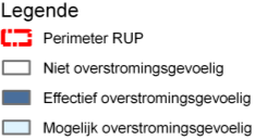 Watertoets Het plangebied bevindt zich hoofdzakelijk in een niet overstromingsgevoelig gebied. Een strook met een breedte van ca.