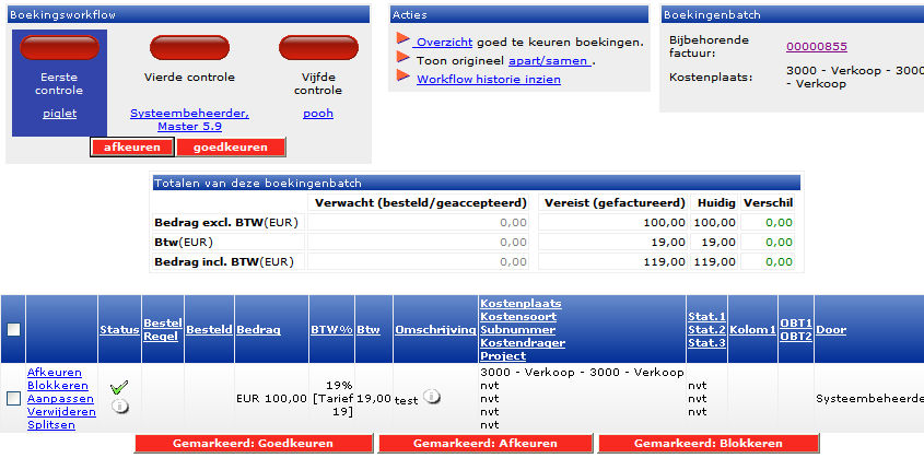 Indien nu 1 of meer stappen op inactief worden gezet.