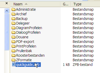 2 Bestandsbeheer in zermelo.exe. In zermelo.exe zijn er vier soorten roosterbestanden. - het rooster van de rest van het schooljaar: het zogenaamde basisrooster.