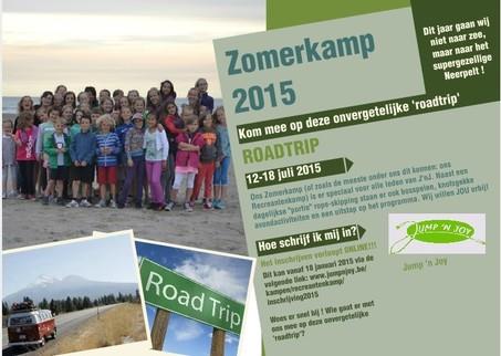 Zomerkamp Neerpelt voor de broers, zussen, vriendjes en vriendinnetjes. Van 12 18 juli 2015 vindt het J nj - Zomerkamp plaats.