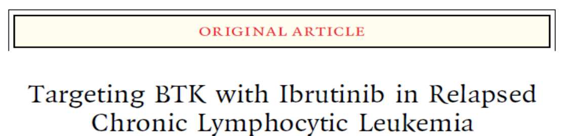 Byrd, NEJM 2013