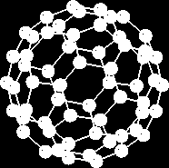 Afgeknotte icosaeder Buckminsterfullereen, C 60, is een bijzonder koolstofmolecuul dat deze vorm heeft.