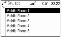Inleiding 167 Selecteer zo nodig de menuoptie Bluetooth om het betreffende menu weer te geven. displayweergave worden gezocht.