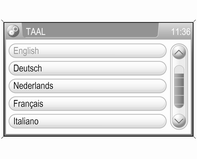 20 Inleiding Helderheid Helderheid van het display wijzigen: zet Helderheid op Zeer helder, Helder, Midden, Donker of Zeer donker.