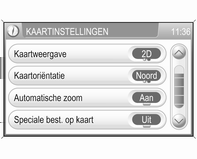 44 Navigatie Voer de gewenste naam voor de huidige positie in. Toetsenblok voor het invoeren van cijfers en speciale tekens opvragen: selecteer de knop Meer op het scherm.