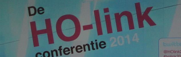 Vooraf Drie presentaties HO-LINK 2014 die binnen 20 minuten verteld moeten worden. Dus hoofdlijnen. Algemeen v.w.b. conferenties: je krijgt geen conferentie map meer.