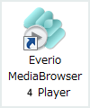 Een disc afspelen Het afspelen starten "Everio MediaBrowser 4 Player" start automatisch wanneer u videomateriaal opgenomen met de camcorder of discs geschreven met MediaBrowser afspeelt.