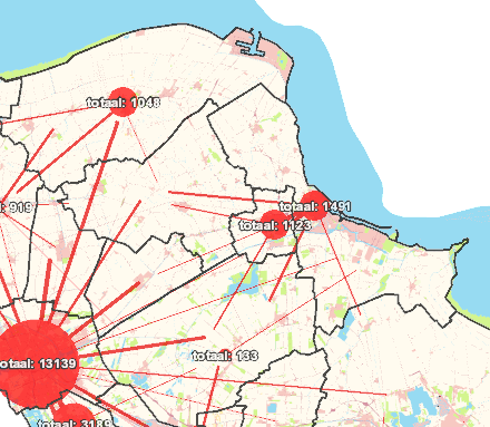 winkelconcentraties Herkomst leerlingen middelbare scholen De gemeenten Delfzijl, Eemsmond, Appingedam en Loppersum werken samen in het DEAL-cluster.