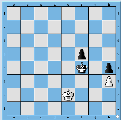 Ik had nu met Pxe7 gewoon een pion kunnen winnen (de pion op e4 kan niet worden genomen wegens Lf3) en hierna nog eventueel het pionnetje op c5.