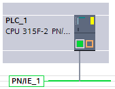 In de CPU bij Protection Write/read protection for failsafe blocks aankiezen en twee keer het passwoord ingeven. Door op de Ethernet poort van de CPU te klikken kan je deze in stellen.