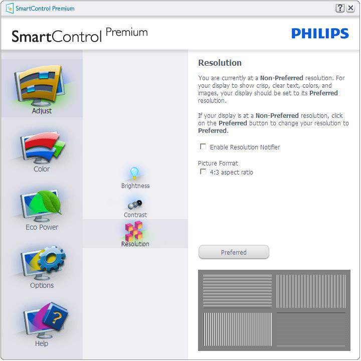 SmartImage en SmartKolor. U kunt de instructies opvolgen en de instellingen veranderen.