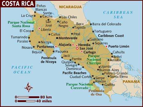 De Centrale Vallei vormt het hart van Costa Rica, hier woont ongeveer 60% van de bevolking. De hoofdstad San José en de steden Alajuela, Heredia en Cartago zijn in de Centrale Vallei gelegen.