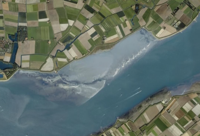 3/16 2 Locaties voor de grootschalige oestermatras In dit deel wordt een vergelijking gemaakt tussen de twee mogelijke pilot locaties op zandplaten bij de Val en bij Viane.