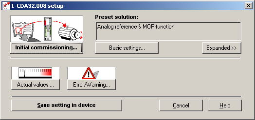 U moet alleen nog de motor configureren in het programma. Figuur 2 List of active device on bus Hier kunt u zien dat er 1 apparaat is aangesloten op de pc.