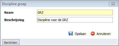 Het is mogelijk de meldingen uit de log op te slaan als pdf-bestand. Door op Log opschonen te klikken wordt het scherm leeggemaakt.