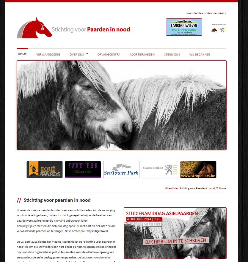 INZAMELING PRIVÉFONDSEN Bannering donateurs op de website van de Stichting voor paarden in nood 3 mogelijkheden: Vanaf 100, 600 en 2000 euro Sleutelhanger voor