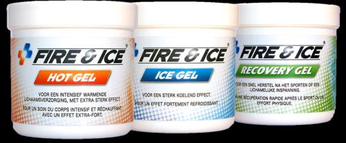 als verkooppunt van Fire And Ice Gel De Hot, Ice en recovery gel van Fire and Ice zorgt voor de ideale verzorging en begeleiding bij sportactiviteiten en andere lichamelijke inspanningen.