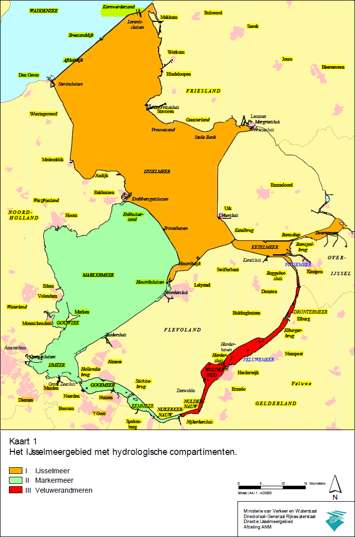 HOOFDSTUK 2: Gebiedsbeschrijving Dit hoofdstuk bevat een beschrijving van het studiegebied, waarin het IJsselmeergebied beschreven wordt, de taken en werking van de Waarschuwingsdienst