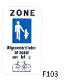 1.16. Verkeersborden El,E3, ES, E7 en van type E9 betreffende het stilstaan en het parkeren niet in acht nemen. 1.17. Verkeersbord E11 niet in acht nemen. 1.18.