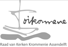 "Over de heg" Nieuw logo Raad van Kerken Krommenie Assendelft Sinds eind vorig jaar is de Nederlands Gereformeerde Kerk (de Leliekerk) aangesloten bij de Raad van Kerken Krommenie Assendelft.