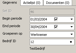 Verzuimpercentages 14 Voor werknemer A betekent dit het volgende: Voor werknemer C moet niet vergeten worden dat hij pas op 11 april 2004 in dienst is gekomen en dus maar voor 20/90 ste deel oftewel