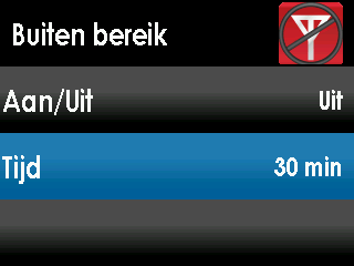 NUTTIGE TIP: U kunt waarschuwingen bevestigen door op de ontvanger de knop SELECTEREN in te drukken. 6.2.