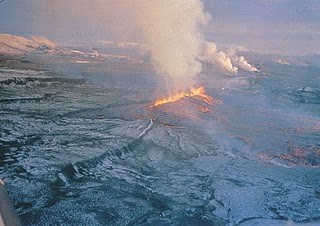 verschillende eruptiepunten voor.