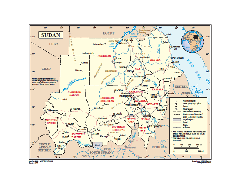 Algemeen ambtsbericht Sudan juni 2012 5