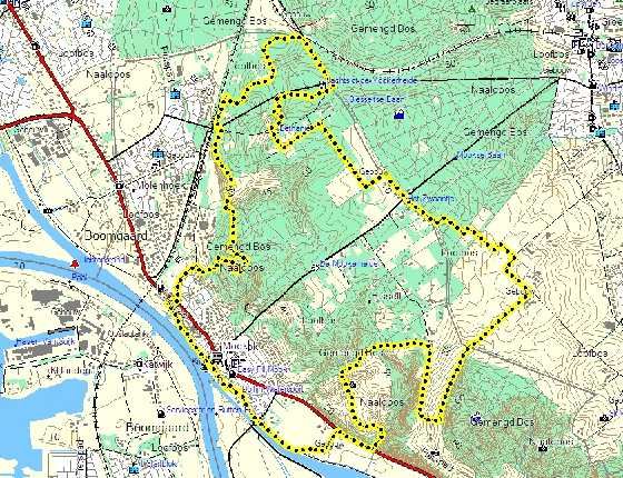 Bron: Van Dommelen Routekaart: Lange route Rondje Mook Opsteller aanvaardt geen enkele aansprakelijkheid voor (de gevolgen van) opgetreden routewijzigingen