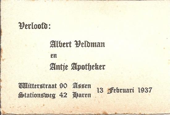 Ze werd in 1931 lerares aan de school met de Bijbel in Loppersum. Ze bleef daar tot in de jaren zeventig werken.
