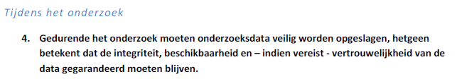 Advies gebruik voorzieningen Veld Information sheet Code Omschrijving uit beleidsrichtlijn Positionering in het onderzoeksproces A4 en A5 Biedt de voorziening ondersteuning aan lopende