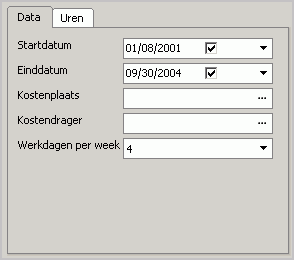 Ziekte dagen en uren viewer 10 Hij werkt van maandag t/m donderdag 8 uur per dag. Voor de meetperiode betekent dit dat hij de eerste week 2 dagen absent is en de overige 5 weken 4 dagen.