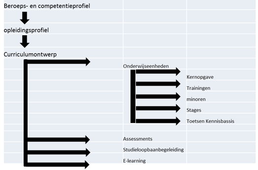 Samenhang in het programma Het is goed om te weten op welke manier de opleiding opgebouwd is en welke keuzes daarbij gemaakt zijn.