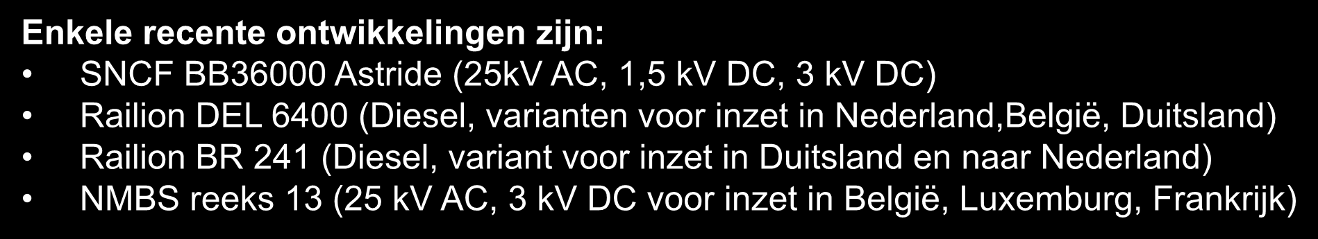 (Diesel, variant voor inzet in Duitsland en naar Nederland) NMBS reeks 13 (25 kv AC, 3 kv DC voor