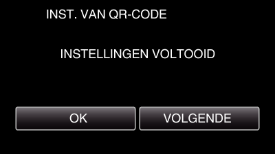 Gebruik van Wi-Fi door het aanmaken van een QR-code DIRECTE MONITORING o Instelling (Begin zodra de instelling is gebeurd vanaf de Gewone werking hieronder) Creëer een QR-code o Voer in de vereiste