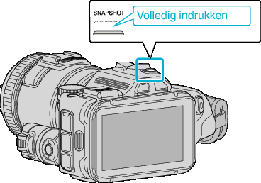 Opnemen Stilstaande beelden opnemen in Automatische stand 5 Neem een stilstaand beeld op Met behulp van de intelligent auto modus kunt u stilstaande beelden opnemen zonder zich al te veel zorgen te