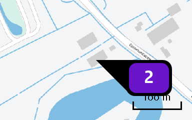 Berekening voor eigen gebruik Locatie Situatie 1 Emissie (per bron) Situatie 1 Naam Nox (nitroge (1) Locatie (X,Y) 105409, 504806 Uitstoothoogte 8,0 m Warmteinhoud 0,4 mw NOx 1.