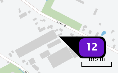 Berekening voor eigen gebruik Naam Nox (nitroge (8) Locatie (X,Y) 105034, 503659 Uitstoothoogte 8,0 m Warmteinhoud 0,4 mw NOx 687,48 kg/j Naam Nox (nitroge (9) Locatie (X,Y) 103977, 502463