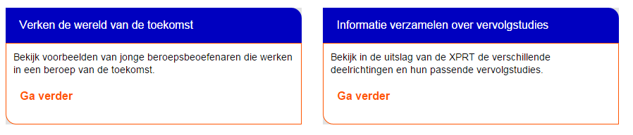 Opdrachten over studievoorkeuren, de toekomst van werk