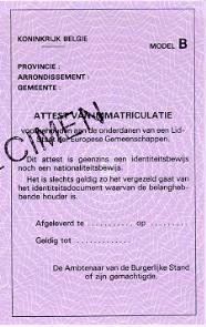6. DUURZAME VERBLIJFSKAART VAN EEN FAMILIELID VAN EEN BURGER VAN DE EUROPESE UNIE Bijlage 9bis van het koninklijk besluit van 8 oktober 1981 Deze bijlage moet worden vergezeld van een paspoort of een