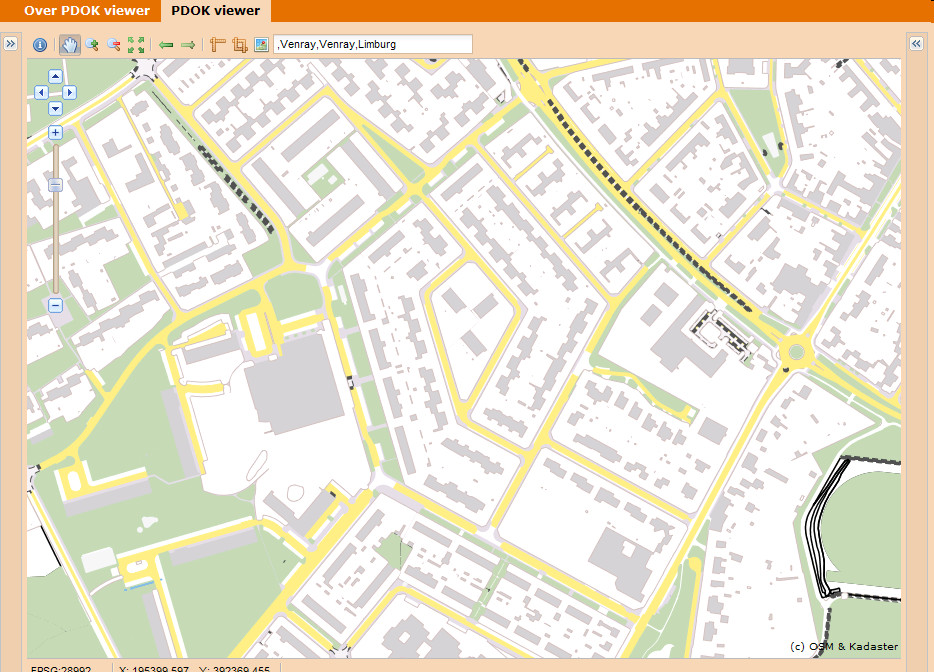 BGT proefproductie wmts: drie visualisaties